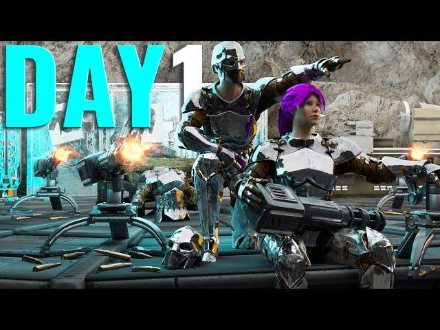 ARK LIVE PVP - DAY 1 FRESHWIPE!