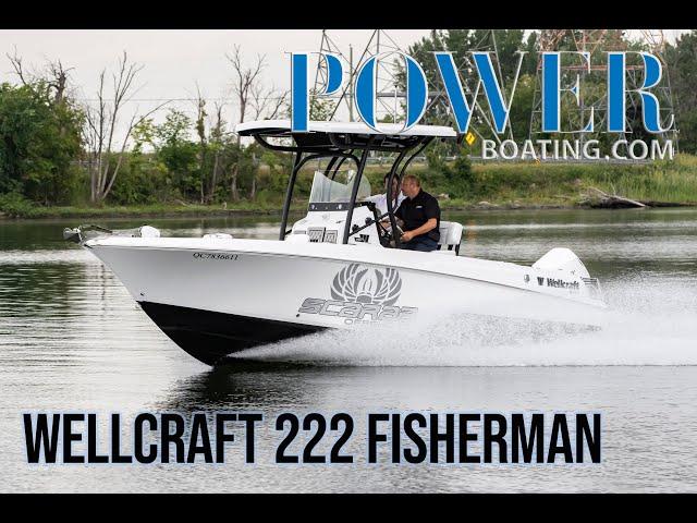 Wellcraft 222 Fisherman Center Console Boat Test