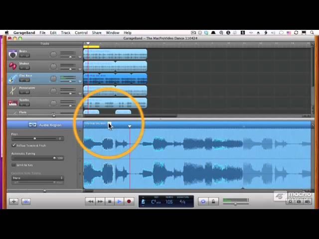 Garageband '11 101: Core Garageband '11 - 36 The Flex Tool