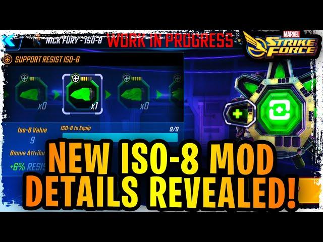New Iso-8 Mod Feature Details Revealed! No Speed, New Abilities, No RNG - Mods Done Right? - MSF