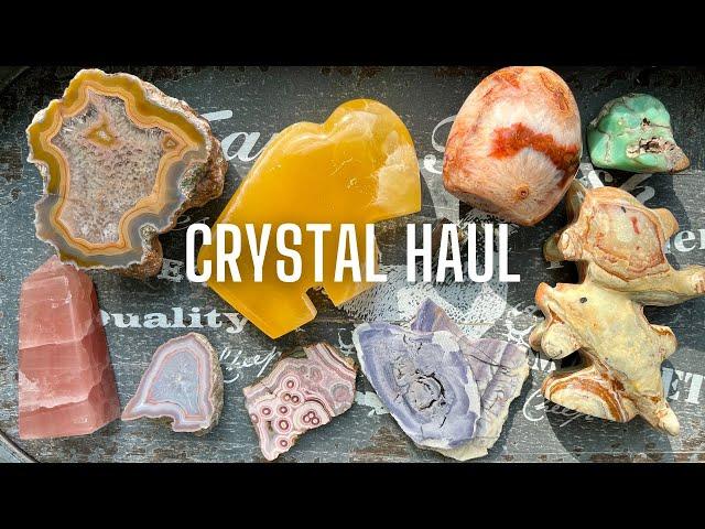 CRYSTAL HAUL FROM THE MINNESOTA GEMSTONE SHOW #CRYSTALHAUL