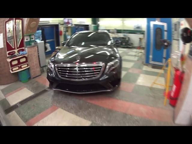 Весь процесс. Полировка и детейлинг Mercedes Benz S63. По порядку от А до Я