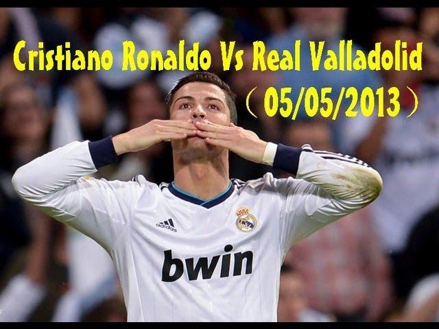 Cristiano Ronaldo Vs Real Valladolid（05/05/2013）HD 720p by轩旗