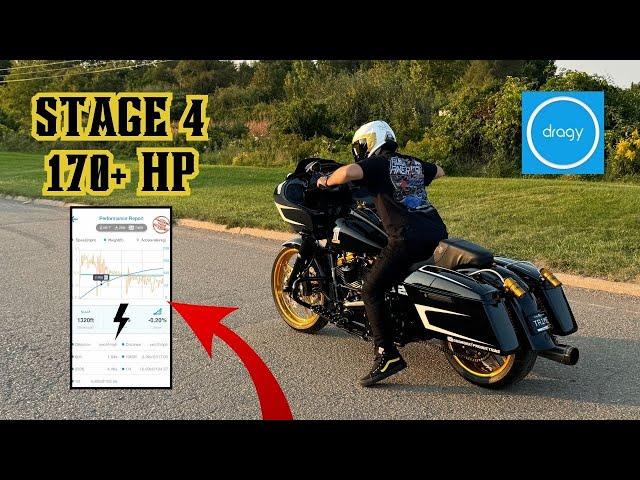 HOW FAST IS MY 170HP PERFORMANCE BAGGER? *1/4 MILE ET*