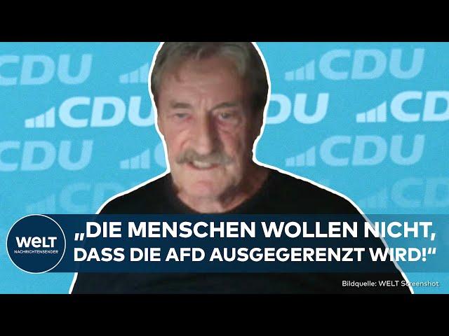 CDU: "Möchten mehr Offenheit!" Parteimitglieder fordern Gespräche mit der AfD in einem offenen Brief