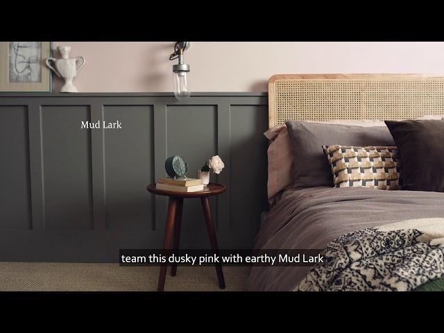 Potters Pink Paint Relaxing Bedroom Ideas | Dulux Heritage