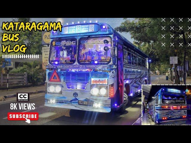 Colombo to Kataragama Bus Ride | Bus Travel Vlog - Priyantha Motors ️
