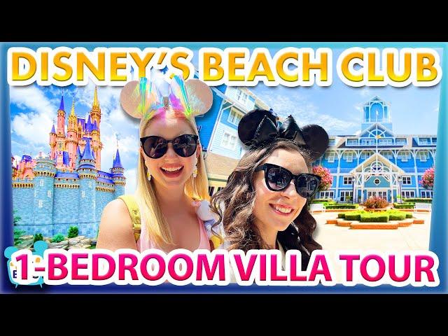 INSIDE A $1400 Suite in Disney World -- Beach Club 1-Bedroom Villa Tour