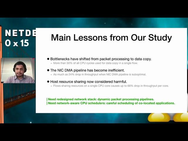 Netdev 0x15 - Understanding Linux Network Stack Overheads for High Speed Networks