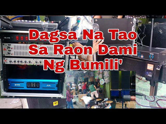 Marami Ng Bumibili sa Raon | PEET 700.2 CROWN MK-600 | DBX EQ & CROSSOVER.