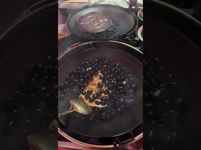 #stonepancake#石头饼#石餅#石頭餅#돌떡#Paindepierre#tastyfood#chinesestreetfood