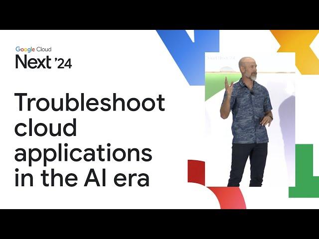 Troubleshoot cloud applications in the AI era