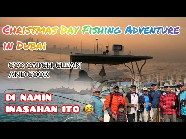 Epic  Christmas Day Fishing Adventure in Dubai! Catch, Clean and Cook