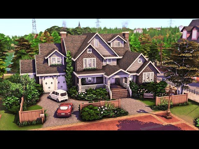 Large 8 Sim Family Home | The Sims 4 Speed Build