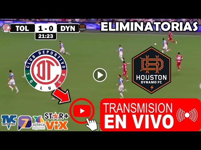 Toluca vs  Dynamo en vivo, donde ver, a que hora juega Toluca vs  Dynamo Leagues Cup 2024