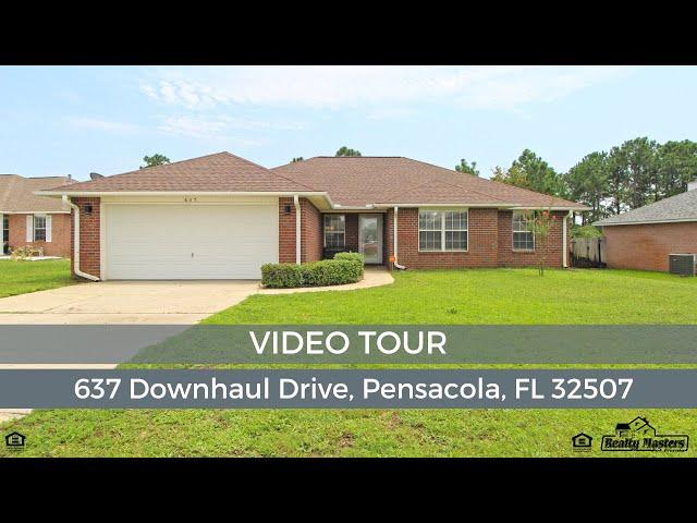 637 Downhaul Drive, Pensacola NAS Rental Home