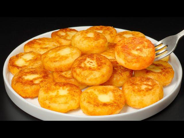 Just 1 potato! New potato recipe! Better than French fries! 3 Perfect Recipes!