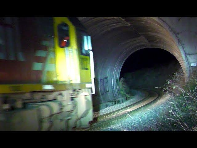 Train 735 at Hawkswood - by Drone