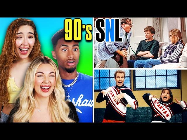 Gen Z Watches 90s SNL For The First Time!