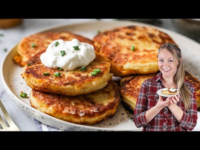 Turn Leftover Mashed Potatoes into Crispy Mashed Potato Cakes