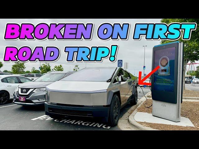 Cybertruck's EPIC FAIL! First Road Trip Turns into NIGHTMARE! 