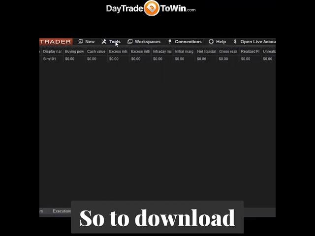 Market Replay How-to Ninja Trader 8 #shorts
