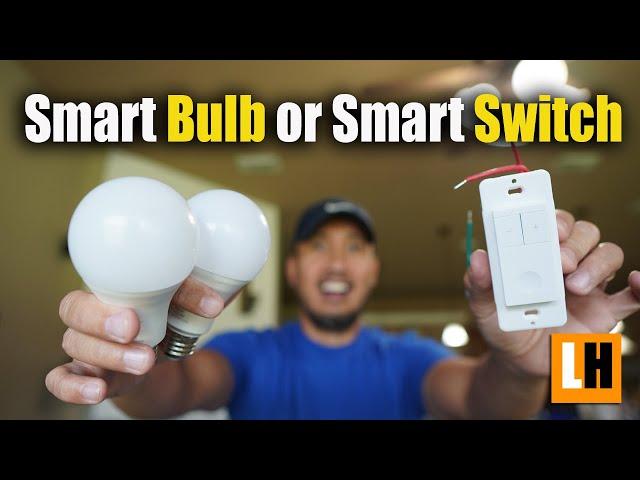 Smart Switch vs Smart Bulbs - Which is BETTER? - ft. TreatLife Smart Switches