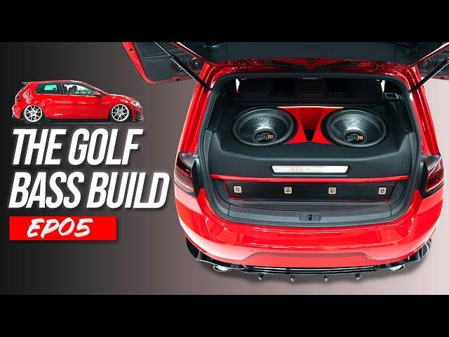 SPL BASS BUILD COMPLETE in our VW Golf Mk7.5 GTI - Part 5 of 5 | Car Audio & Security