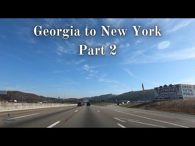 Driving From Georgia to New York - Part 2