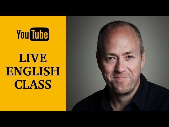 Live English class | April 9, 2018 | Canguro English