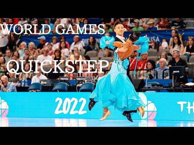 【WORLD GAMES in アメリカ 】大西大晶・咲菜組「QUICKSTEP」