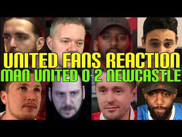 ANGRY  UNITED FANS REACTION TO MAN UNITED 0-2 NEWCASTLE | FANS CHANNEL