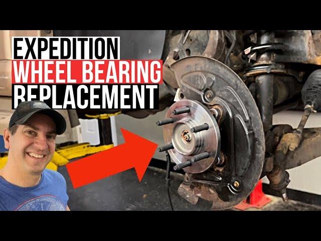 How To Replace 2004-2014 Ford Expedition Front Wheel Hub Bearing Assembly