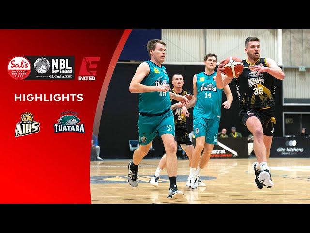 HIGHLIGHTS | Taranaki Airs vs Auckland Tuatara | Sal's NBL Round 15 | Sky Sport NZ