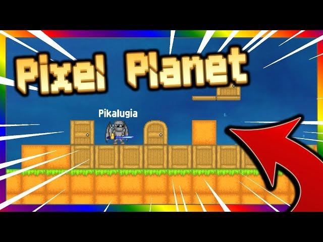 Pixel Planet - New Massive Multiplayer MMO Platformer by RaoK | Pikalugia