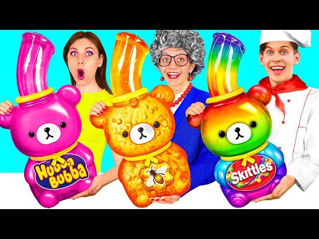 Me vs Grandma Cooking Challenge | Funny Kitchen Hacks by FUN FOOD