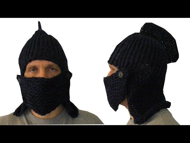 Loom Knit a Knight´s Helmet / Рыцарский Шлем на Луме