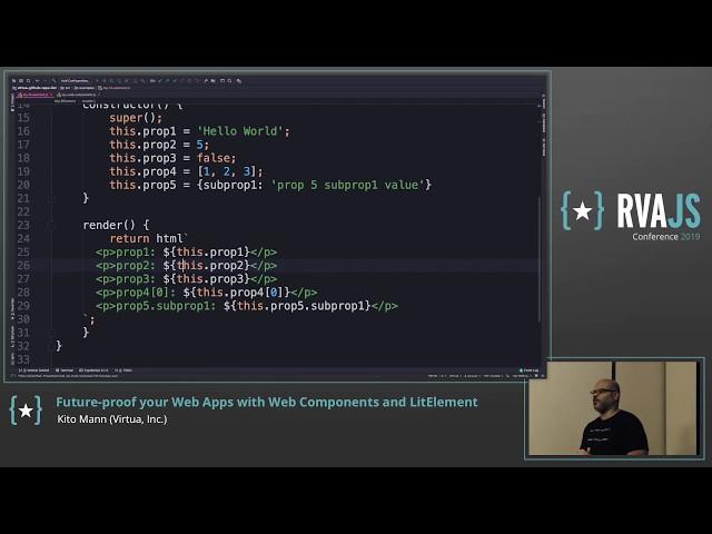 Future-proof your Web Apps with Web Components and LitElement | Kito Mann | RVAJS