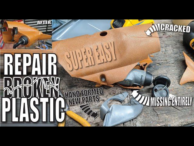 HOW TO FIX broken plastic ULTIMATE Welding Forming Repair techniques