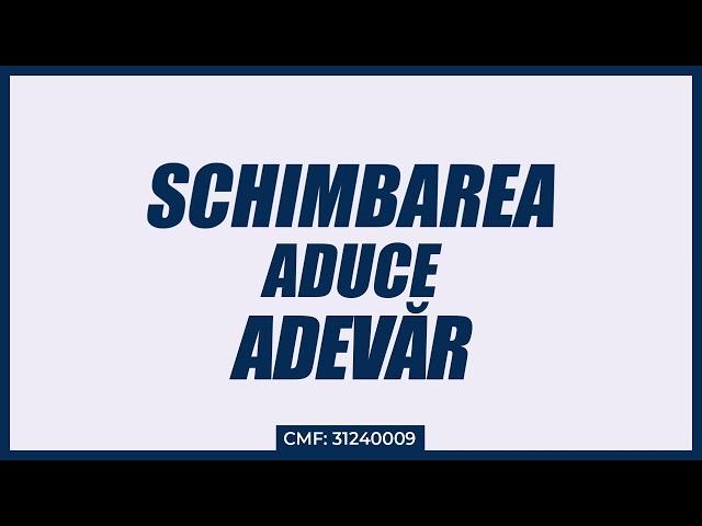 35 de ani de hoție vs. adevăr. Schimbarea aduce adevăr!