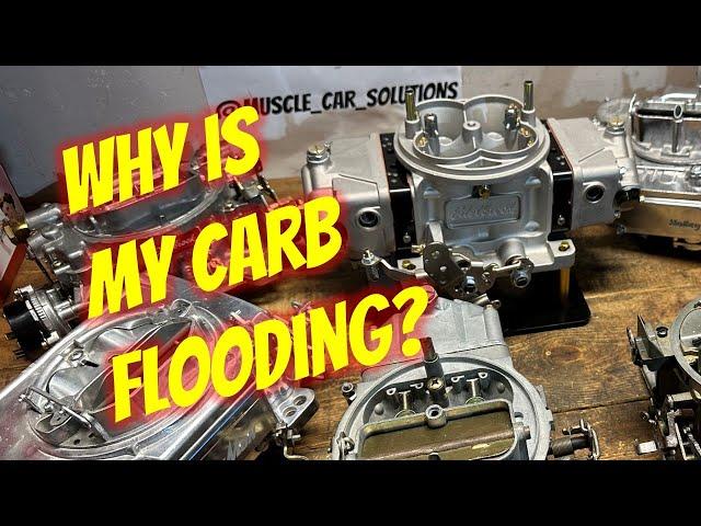 4 Reasons Why Your Carburetor is Flooding