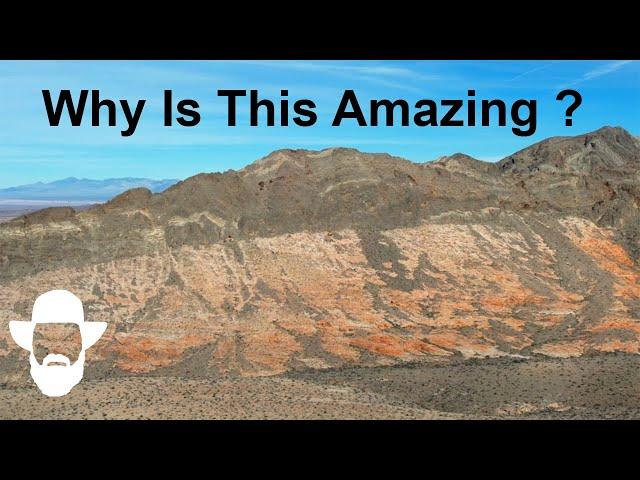 An ordinary looking Nevada mountainside reveals extraordinary geology and beauty.