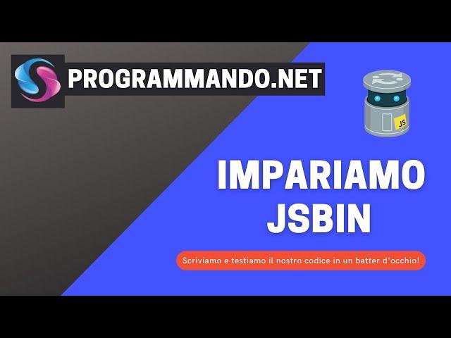 Introduzione a Jsbin