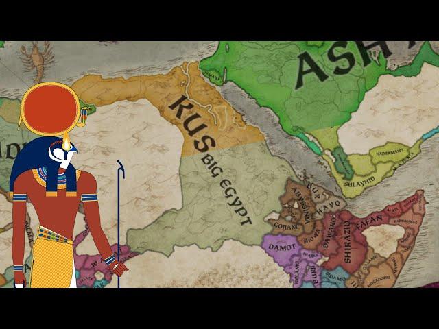 Uniting Egypt in Crusader Kings 3