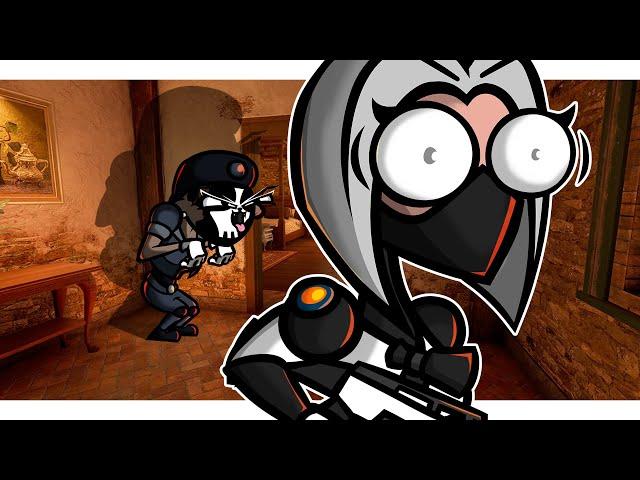 Catveira's Adventure in Rainbow Six Siege (feat. TheRussianBadger)