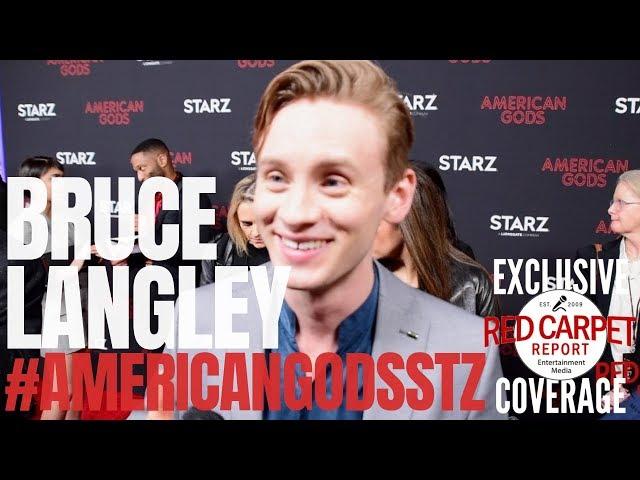 Bruce Langley interviewed at STARZ LA “American Gods” Season 2 Red Carpet Premiere #AmericanGodsSTZ