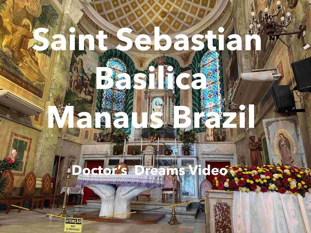 The Basilica of Saint Sebastion in Manaus, Brazil