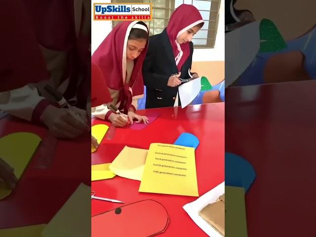 Project based learning at The UpSkills School of Science Narowal. #selflearners #upskillyours