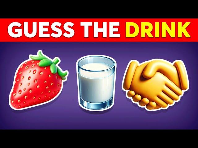 Guess The DRINK By Emoji?  Monkey Quiz