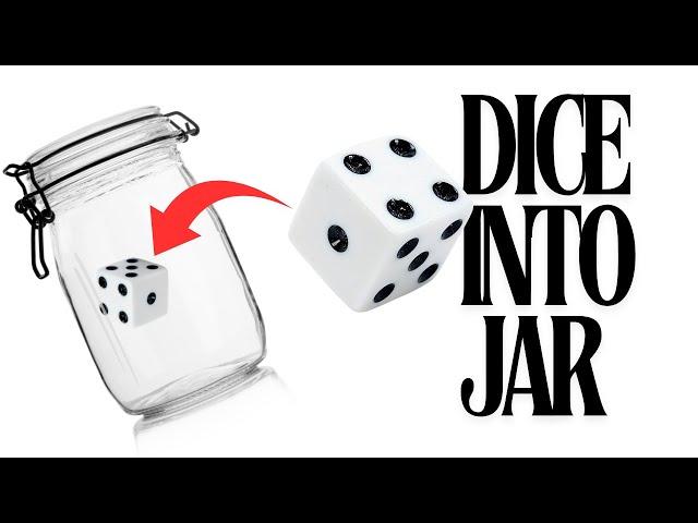 DICE INTO JAR: LEARN THIS EASY MAGIC TRICK